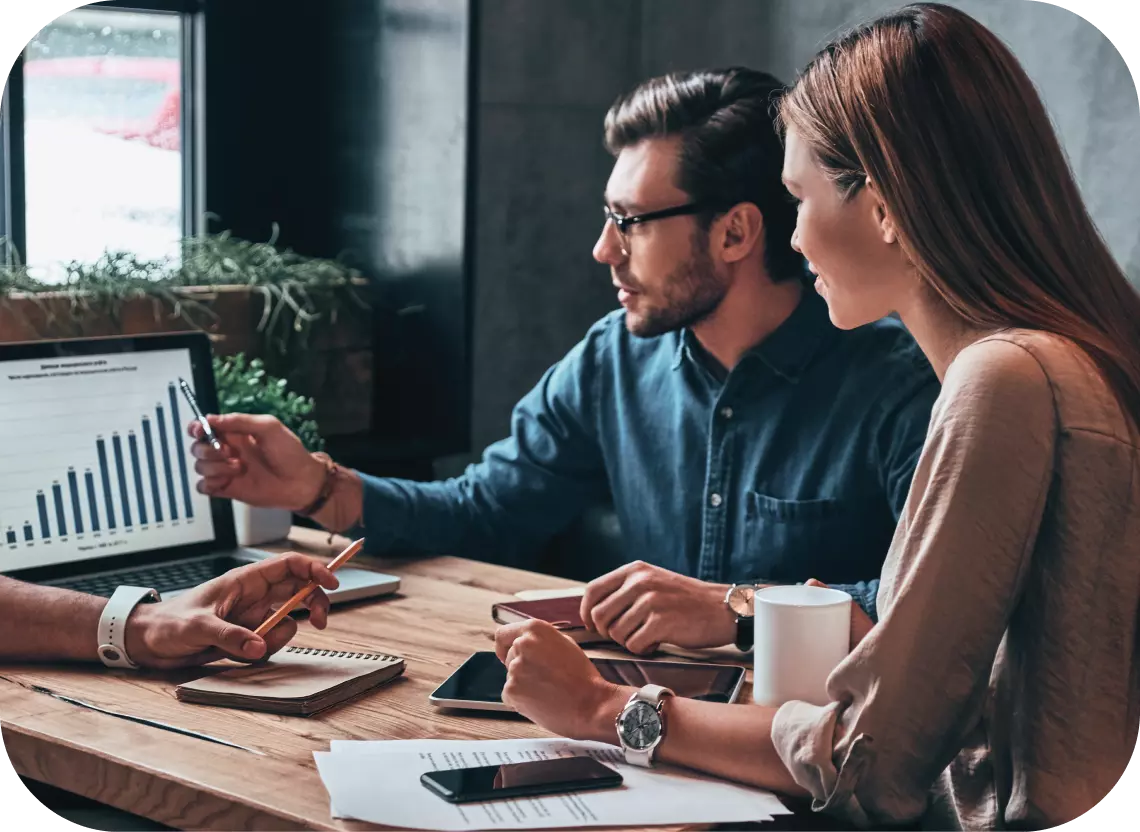 Image of people working